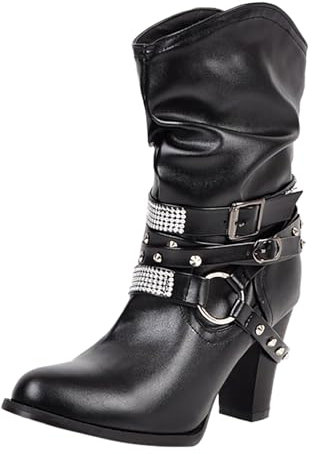 Stivaletto Bambina Stivali Donna Cowboy Donna Stivaletto Stivali Donna Pelle 42 Scarpa Estiva Donna Stivaletti Bassi Donna Primaverili Stivali Texani Donna Estivi Stivali Alti