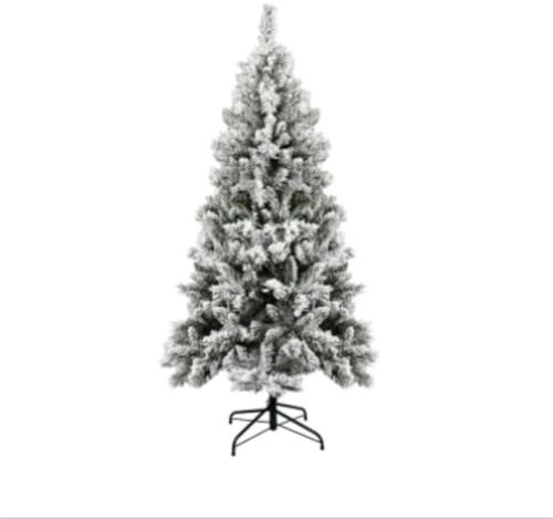 Albero Di Natale Albero Di Natale Albero Di Natale Artificiale Floccato Con Neve Albero Di Natale Finto For Decorazioni For Feste Alberi Di Natale Artificiali(150cm)