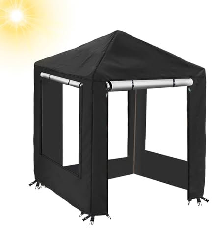 MLqkpwy Outdoor Playhouse Cover, Children's Playhouse Cover, Dustproof Cover for Playhouse - Outdoor Children's Playhouse Cover, Waterproof and Dustproof Playhouse Cover with Zip