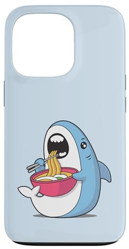 Hülle für iPhone 13 Pro Lustiger Shark Ramen Lover