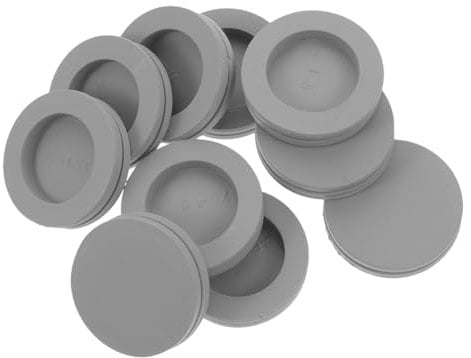 jojofuny 10pcs Air Conditioner Hose Plug Soft Rubber Drain Plug Replacement Leakproof for Units Easy to Install
