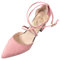 Pumps - Scarpe da donna con tacco alto, con tacco alto, con cinturino, per attività all'aperto, per il tempo libero, da spiaggia, Colore: rosa., 35 EU