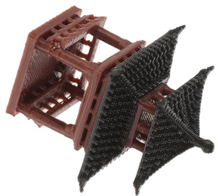 Sosoport Piccola Pagoda per Acquario Mini Padiglione Statua Figurina Giardino Zen Micro Paesaggio Decorazione per Acquario Accessori