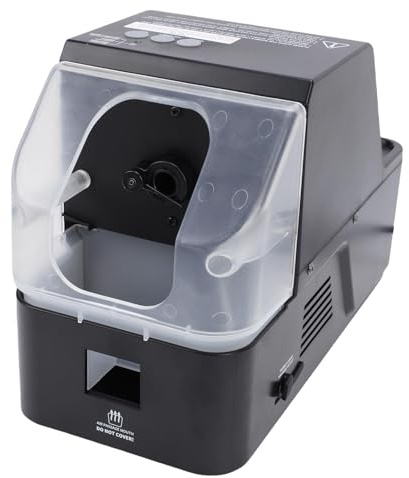 CHEOTIME Nebelblasenmaschine, 3 Modi ABS Rauchblasenmaschine Bubble Fogger Rauchblasengebläse Nebelblasen für drinnen und draußen, Geburtstag, Hochzeit, Weihnachtsfeier (EU-Stecker)
