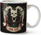 KRAFTYGIFTS Personalised Skull & Guns Mug Biker Coffee Cup Custom Tea Mug Birthday Gift for Him SH231