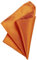 DonDon Herren Einstecktuch 21 x 21 cm formstabil und verstellbar für feierliche Anlässe orange