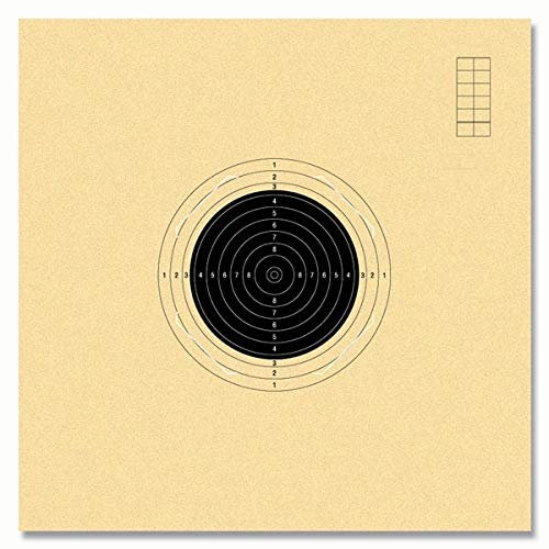 Kleinkaliber KK-Scheiben mit Einsteckschlitzen (ca. 34 x 34 cm) (100 Stück)