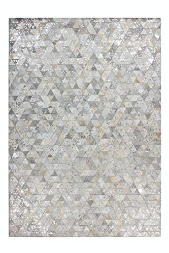 Kayoom Teppich Rocket 410 Grau/Silber, Größenauswahl:120 x 170 cm