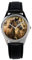 KIESENBERG Armbanduhr Pferde Geschenk Artikel Idee Fan Damen Herren Unisex Analog Quartz Lederarmband Uhr 36mm Durchmesser B-20539