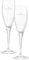 Moët & Chandon Impérial Champagne Flute Glasses Flutes 0.2 L Set Glass Clear (Pack of 2)
