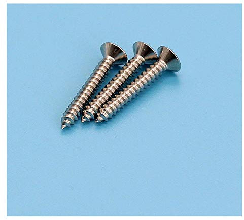 Robuste viti autofilettanti a testa svasata a croce, acciaio inossidabile 304, viti da legno autoforanti autofilettanti per tavolo e sedie allungate-ST4.2 * 70 [10pcs]