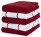 Sticky Toffee Toallas de Cocina de Rizo 100% algodón, 5 Unidades de Toallas de Cocina, 40,6 x 71 cm, Color Rojo | paños de Cocina Suaves y absorbentes