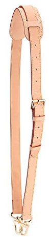 Senral Breit Leder Schulterriemen 2.5 cm Lederschultergurt Verstellbar Riemen Kompatibel mit Umhängetasche, Handtasche Graceful,Speedy35,Reisetasche Keepall 45 50 55