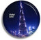 Kühlschrankmagnet UAE The Dubai Fountain Burj Khalifa Dubai Glasmagnete für Kühlschrank Souvenirs Niedlicher Kristallmagnet Dekor für Whiteboard Büro Zuhause Geschenk