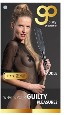 Guilty Pleasure BDSM Premium Paddel Black Einheitsgröße