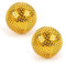 Layhou 2 Stück Magnetische Akupressurkugeln Igelball Massageball Magnetic Spiked Massage Ball - klein 32mm Durchmesser - Akupressur Massagegerät