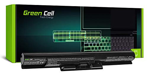 Green Cell Laptop Akku VGP-BPS35A für Sony Vaio SVF1421S1EB SVF1421S1EW SVF1421T SVF1421TST SVF1421TSTB SVF1421TSTW SVF1421UST SVF1421V1E SVF1421X1E SVF1421X2E (2200mAh 14.8V Schwarz)