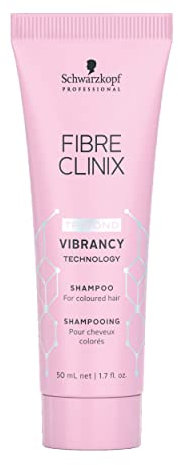 Schwarzkopf Professional, Fibre Clinix Mini Vibrancy Shampoo, 50 ml.