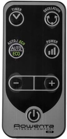 Rowenta Telecomando Timer funzioni Termo Ventilatore Intense Comfort SO9420