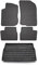 Fußmatten & Kofferraumwanne Set für Peugeot 208 2012-2019 Gummi TPE Schwarz 5X