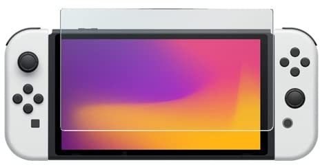 DELTACO GAMING Protector de Pantalla Cristal Templado para Nintendo Switch OLED
