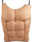 VOSAREA Faux Muscle Peau Cosplay Faux Accessoires De Cosplay Musculaire Costume Musculaire Dhalloween Macho Chemise Musculaire Homme Se Réconcilier La Chemise