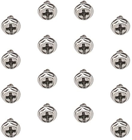 Hemobllo 100pcs Metal Pci Slot Screw for Computer Case Fastener Round Head Replacement Screw Accessory for Build