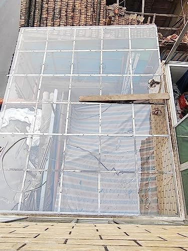 Outdoor Backyard Garden Gazebo Pergola Roof Acrylic Sheet, Roll Clear Plastic Panel for Sneeze Guards/ Crafts/ Ralling Barriers/ Window, Sturdy Glass Panel Replacement ( Color : 3mm , Size : 50x100cm/