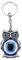 Eule Schlüsselanhänger,Evil Eye Böser blick Devil Eye Schlüsselanhänger,Glücklicher Charm Nette Tasche Anhänger Geburtstagsgeschenk für Frauen Männer Mädchen Kind Rucksack Handtasche (Blau/01)