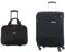 Samsonite Guardit 2,0-17,3 Zoll Laptoptasche mit Rollen, 46 cm, 26,5 L, Schwarz (Black) & Base Boost - Spinner M Erweiterbar Koffer, 66 cm, 67,5/73,5 L, Schwarz (Black)