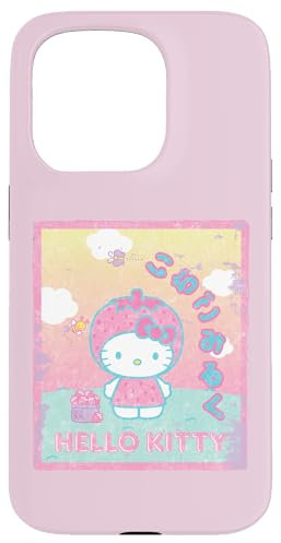 iPhone 15 Pro Hello Kitty Strawberry Milk Case