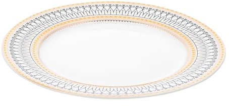 OUNONA Piatto occidentale decorazione per torte in ceramica, decorazione per torte scolastiche, piatto da dessert in ceramica, piatto da bistecca, accessorio per decorare banchetti