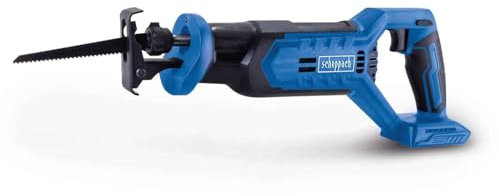 Scheppach Scie sabre sans fil C-RS100-X 20V | Longueur de course 20 mm | Profondeur de coupe 115mm (bois) | Série IXES 20V | Sans batterie ni chargeur