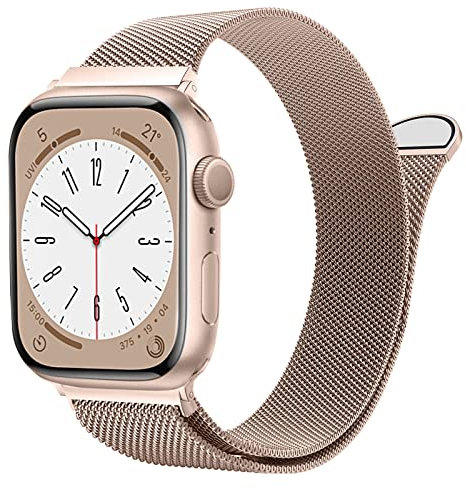 CAERMA Ersatzarmband Kompatibel mit Apple Watch Armband 49mm 45mm 44mm 42mm 41mm 40mm 38mm Herren Damen,Einstellbar Metall Armbänder aus Edelstahl für iWatch Series Ultra SE 10 9 8 7 6 SE 5 4 3 2 1