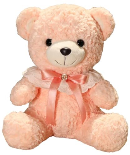 champracer kuschelweicher Teddybär,Teddybär Plüschtier Kuscheltiere,Teddy Bären Klein Braunbär Süße Stofftier Spielzeug,Plüschtier Kuscheltier Stofftier Geschenk (Rosa,45cm)