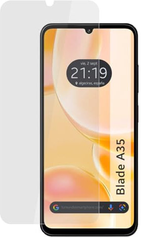 Tumundosmartphone Protector Cristal Templado para Zte Blade A35 / A55 Vidrio