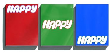 JIN - 2nd Solo album [HAPPY] (Standard 3 ver Set.)