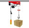 OUBUBY Treuil électrique de 500 kg à 1000 kg de hauteur de levage 12 m treuil moteur 1600 W moteur en cuivre palan à bouteille 12 m/min vitesse de levage avec télécommande sans fil (1000 kg)