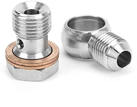 Turbo Banjo Bolt Kit Gerade 16 Mm Bis 6an 315-02101-026 für Garrett TB03 T3 Turbo