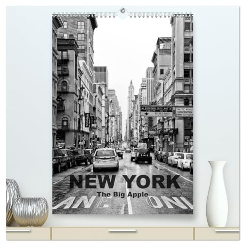 New York - The Big Apple (hochwertiger Premium Wandkalender 2026 DIN A2 hoch), Kunstdruck in Hochglanz: Die Stadt, die niemals schläft (CALVENDO Orte)