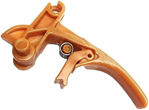 XEBRAD Gâchette d'accélérateur 4140 180 1500, for Coupe-Bordures STIHL FS38 FS45 FS46 FS55 FS55C FS55R HL45 FC55 KM55 KM55C KM55R, remplace 4140 182 1000 gâchette d'accélérateur pour Tondeuse à Gazon