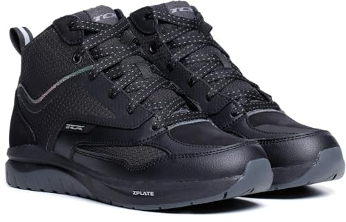 TCX Nalbak WP Women's Motorcycle Sneakers, Black, 9 UK