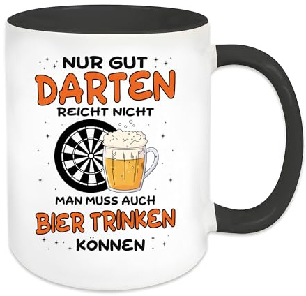 Dart Tasse Geschenk, Sprüche Tasse,Dart-Fans, Geschenkidee, Geburtstag, Weihnachten A7054