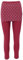 GURU SHOP Yoga-Hose, Leggings mit Minirock aus Bio-Baumwolle Flower of Life - Beere, Damen, Size:XL