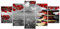 decomonkey - Impression sur Toile Campagne 225x112.5 5 Pièces - Tableau Décoration Appartement Déco Salon Peinture sur Toile Architecture nuages arbres montagnes japon paysage nature panorama