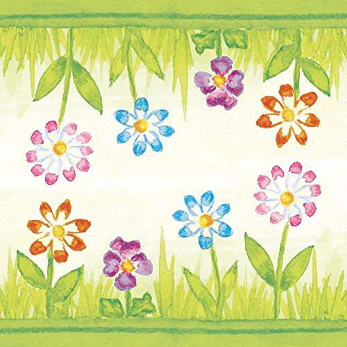 Mank GmbH Deckchen aus Tissue, 90 x 90 mm Untersetzer für Tassen Gläser Vasen Tassendeckchen Tassenuntersetzer 250 Stück Insa Tischdeko Deko Sommer Fühling Blumen