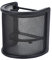 Alomejor Mikrofon Filter, Mesh Mikrofon Windschutzscheibe Maske Schild Handheld Mikrofon Filter Mic Windschutz für Studio