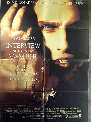 Interview mit einem Vampir - Tom Cruise - Filmposter A1 84x60cm gefaltet