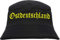 sostex Ostdeutschland Fischerhut - Druckfarbe Gelb - Bucket Hat L/XL Schwarz
