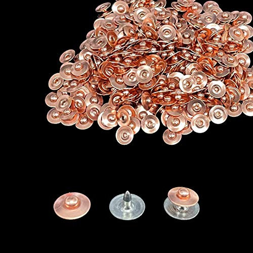 WedDecor 7mm Jean Rivet - Cuivre, Pack of 10